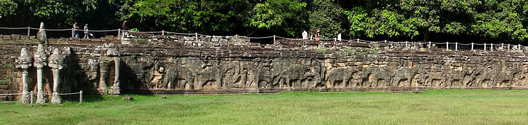 Angkor Thom: Terrace of the Elephants