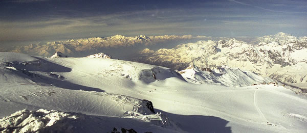 view from Klein Matterhorn