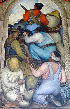 Secretaria de Educacion Publica Diego Rivera murals
