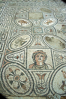 Hercules Mosaic detail