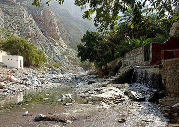 Al Thowarah hot spring, Oman
