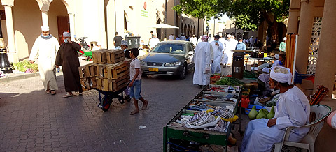 Nizwa souk, Oman