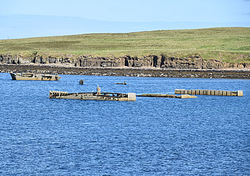 Churchill Barriers and Blockships