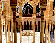 Granada Alhambra Court of the Lions