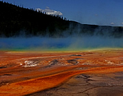 Yellowstone NP - Midway Geyser Basin: Grand Prismatic Spring
